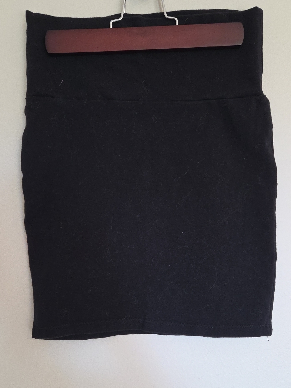 Charlotte Russe Black Knit Bodycon Pencil Skirt